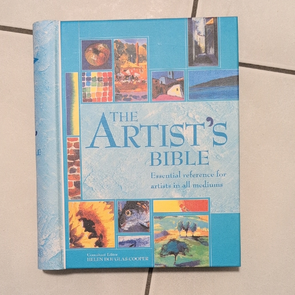 Vintage The Artist's Bible Spiral Book